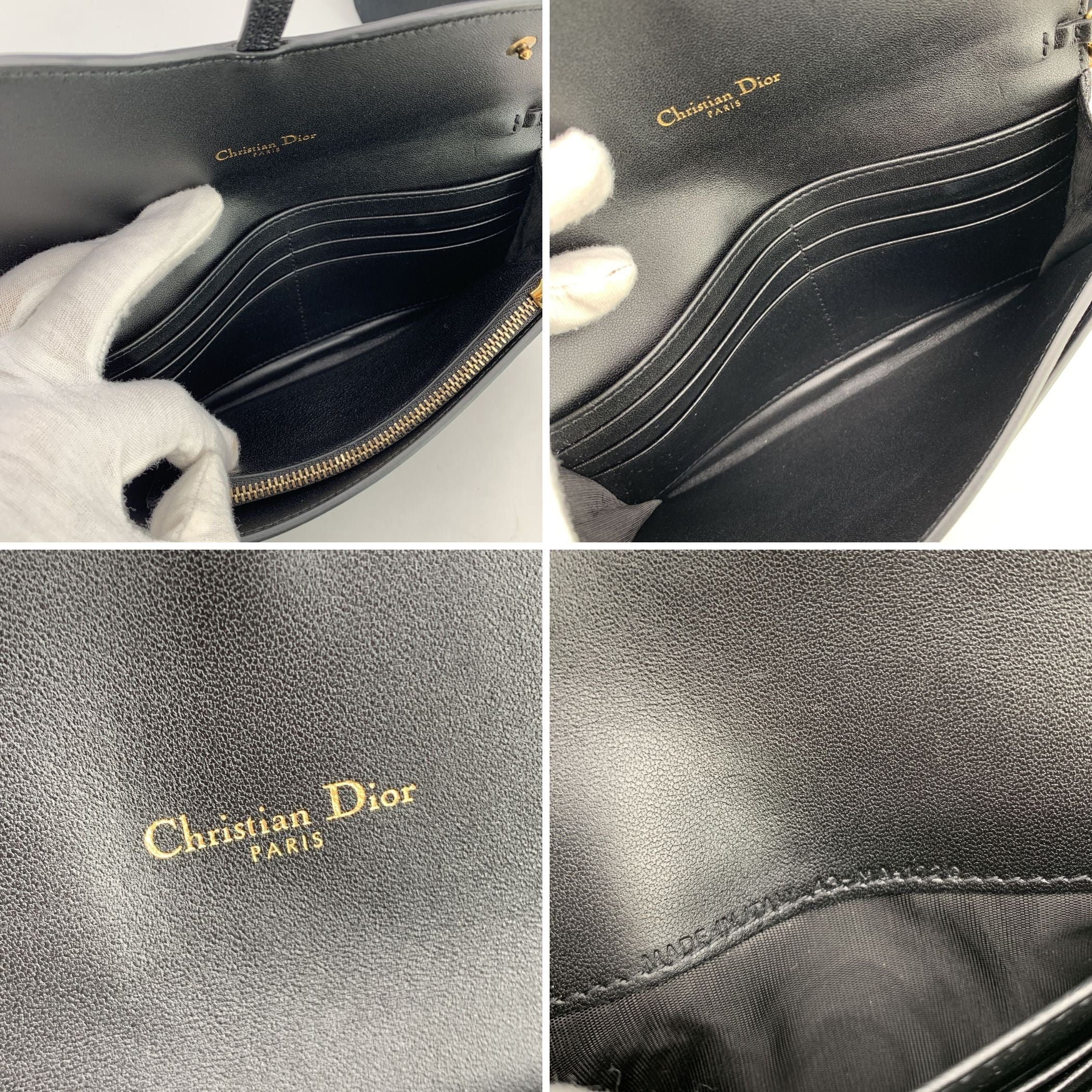 DIOR Wallets Saddle Wallet On Chain