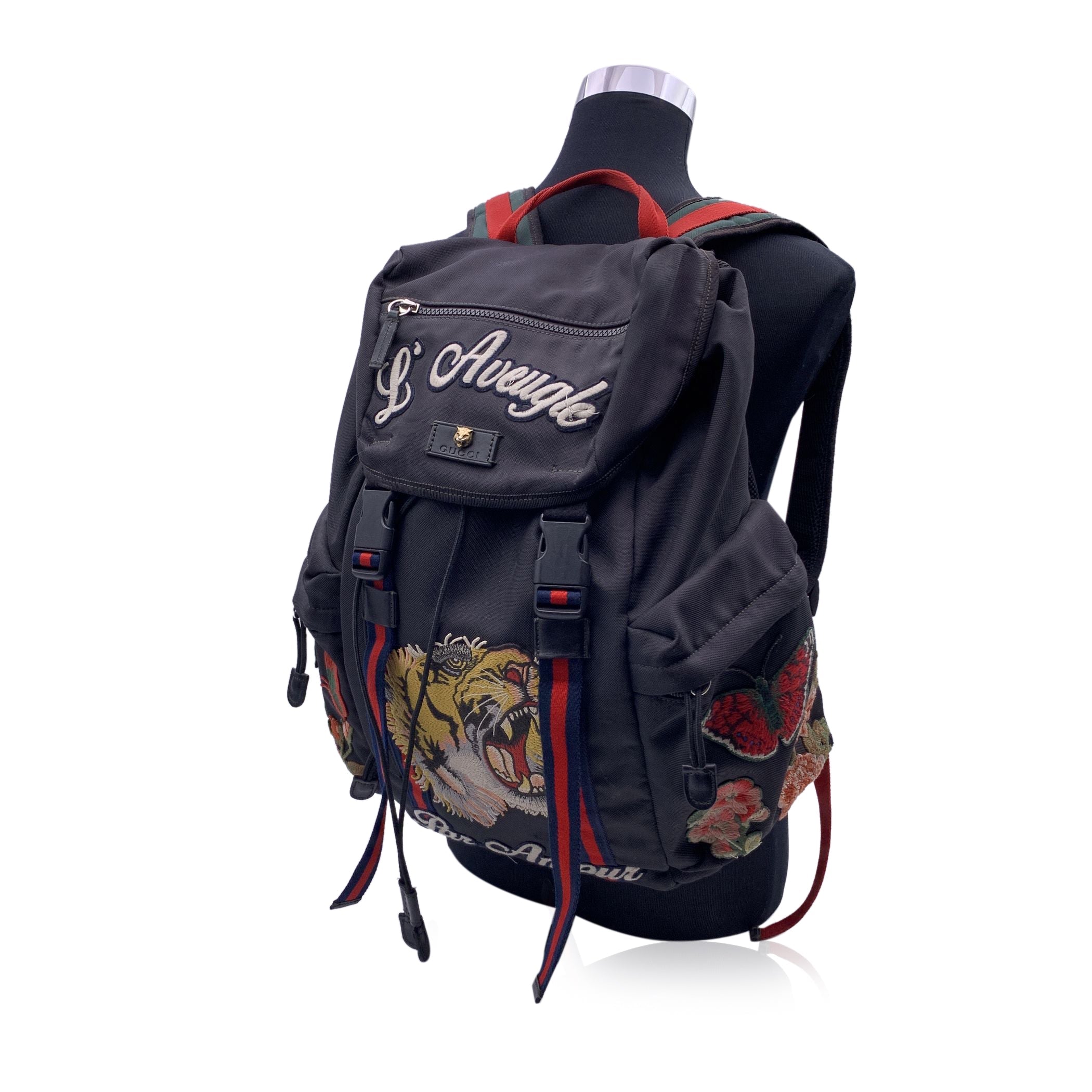 GUCCI Backpacks <style type="text/css"><!--td {border: 1px solid #cccccc;}br {mso-data-placement:same-cell;}--> </style> GG Running