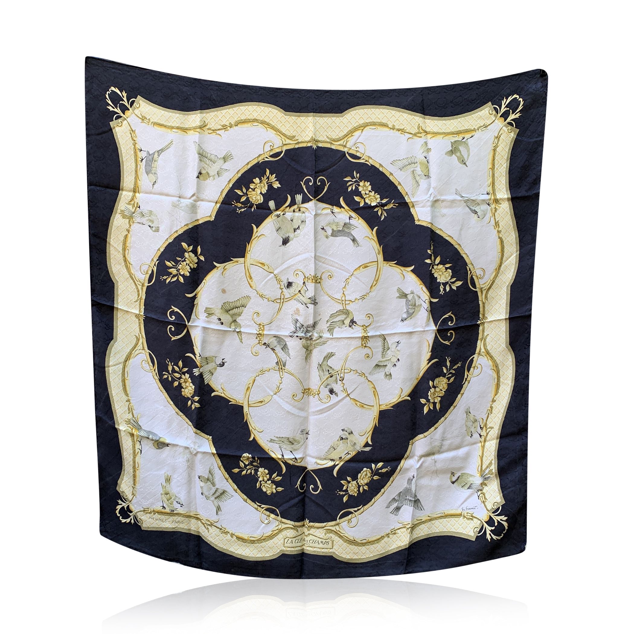 HERMES Scarves La Cle Des Champs