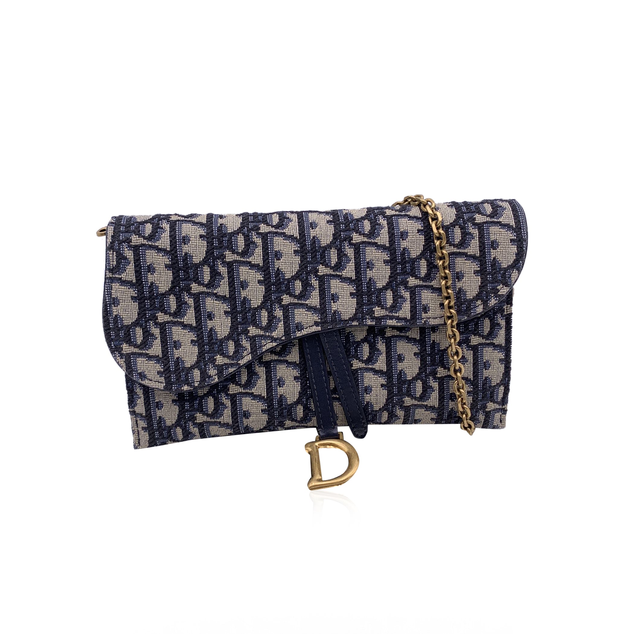 DIOR Crossbody Bags Saddle Wallet On Chain