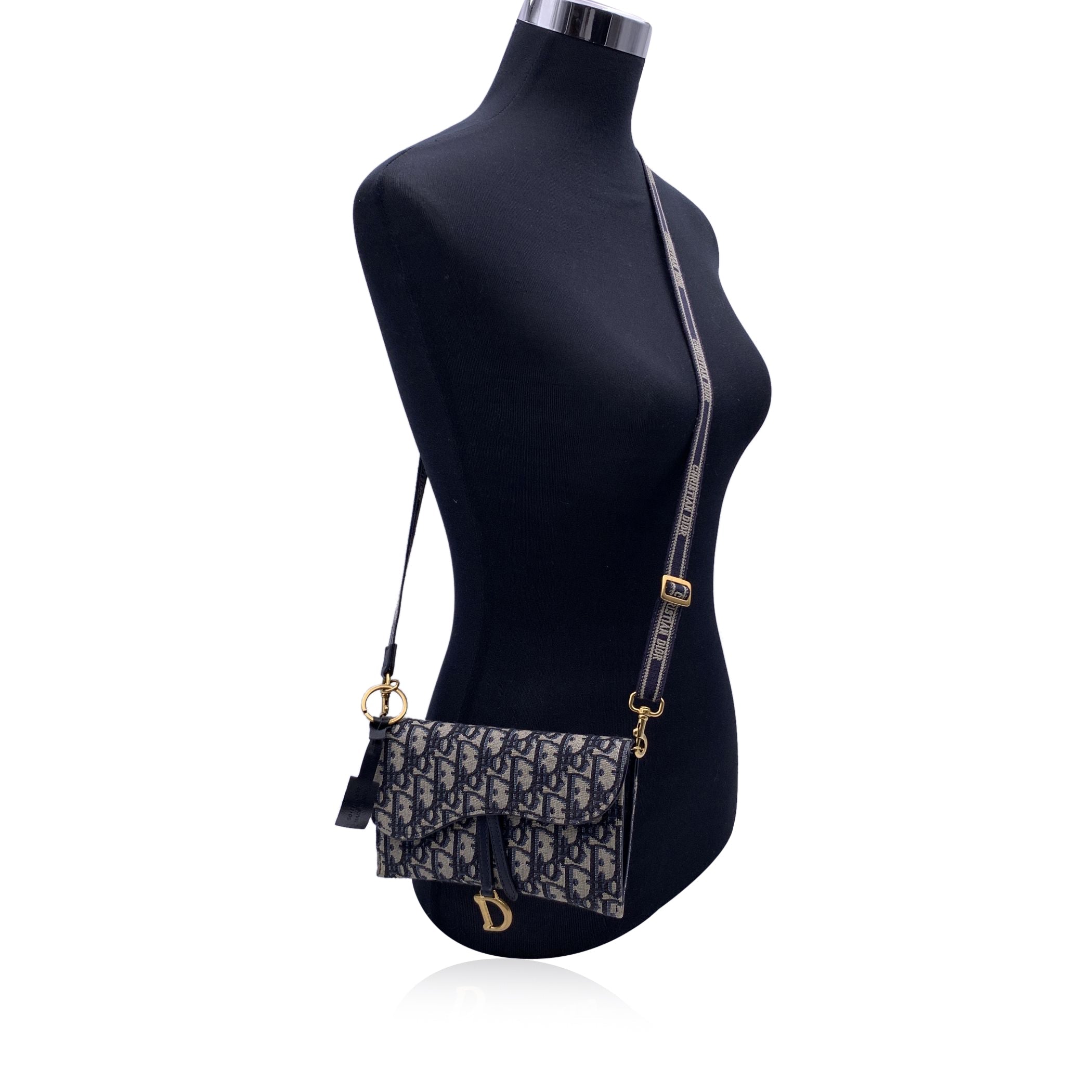 DIOR Crossbody Bags Saddle Wallet On Chain