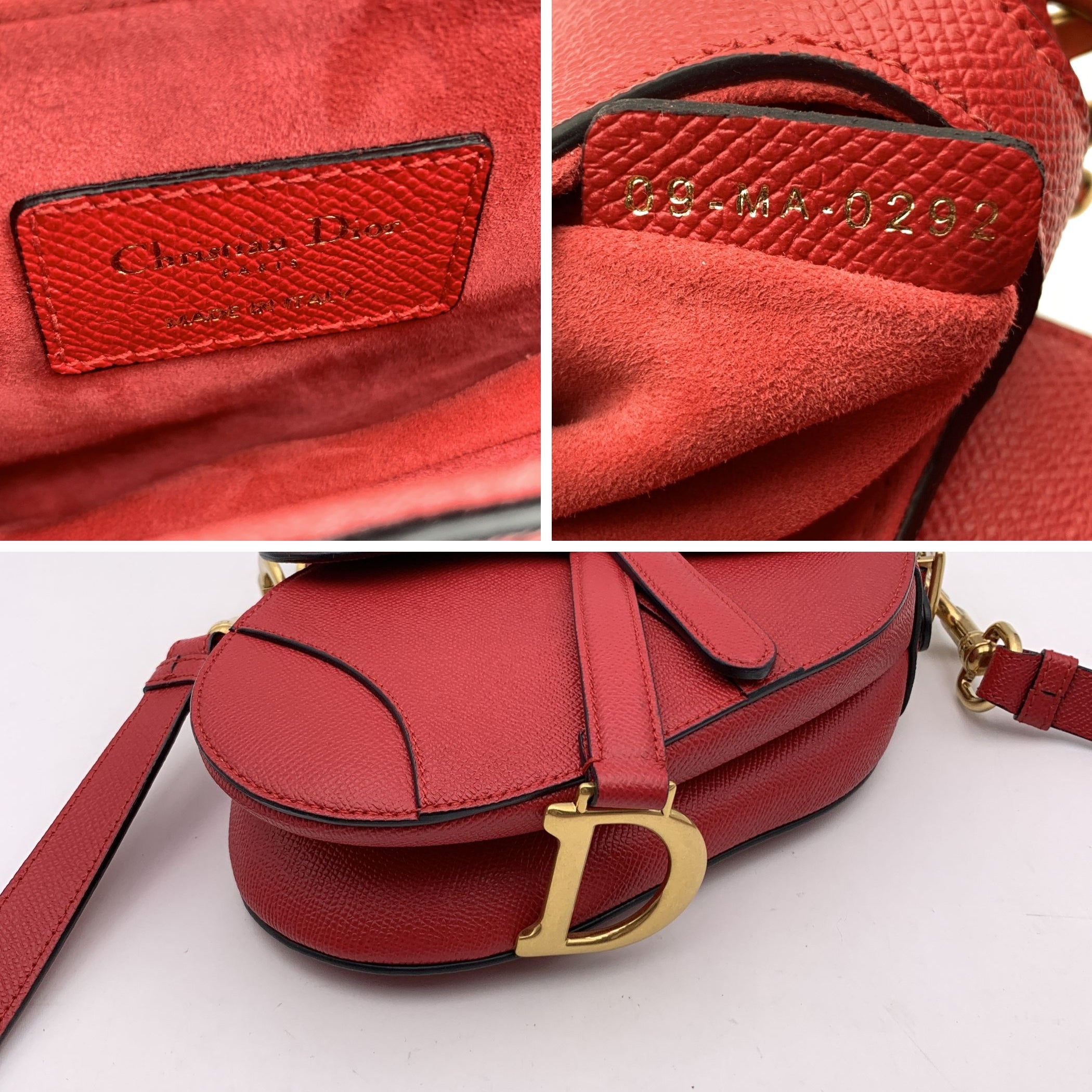 DIOR Shoulder Bags Saddle