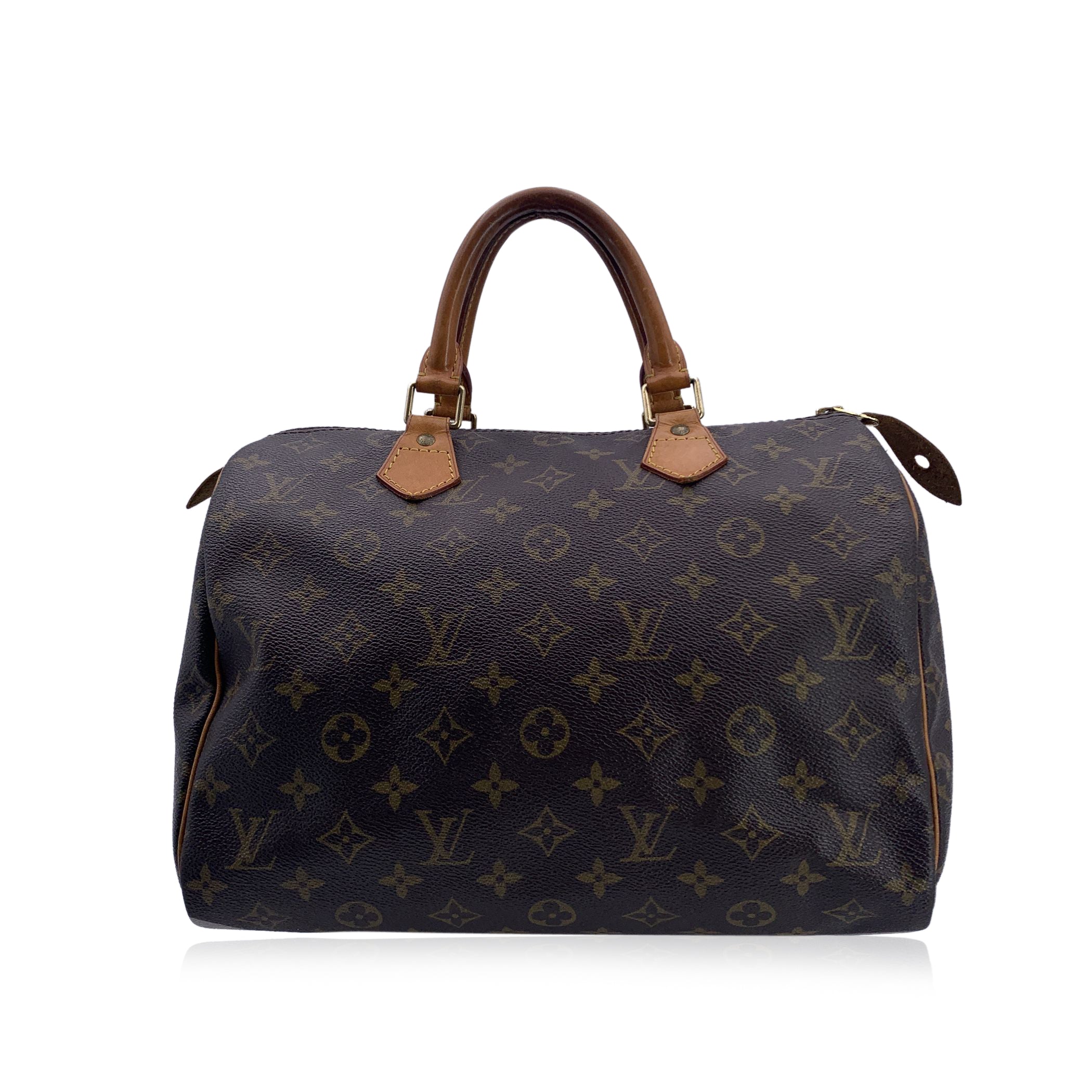 Louis Vuitton Vintage Monogram Canvas Speedy 30 Handbag M41526