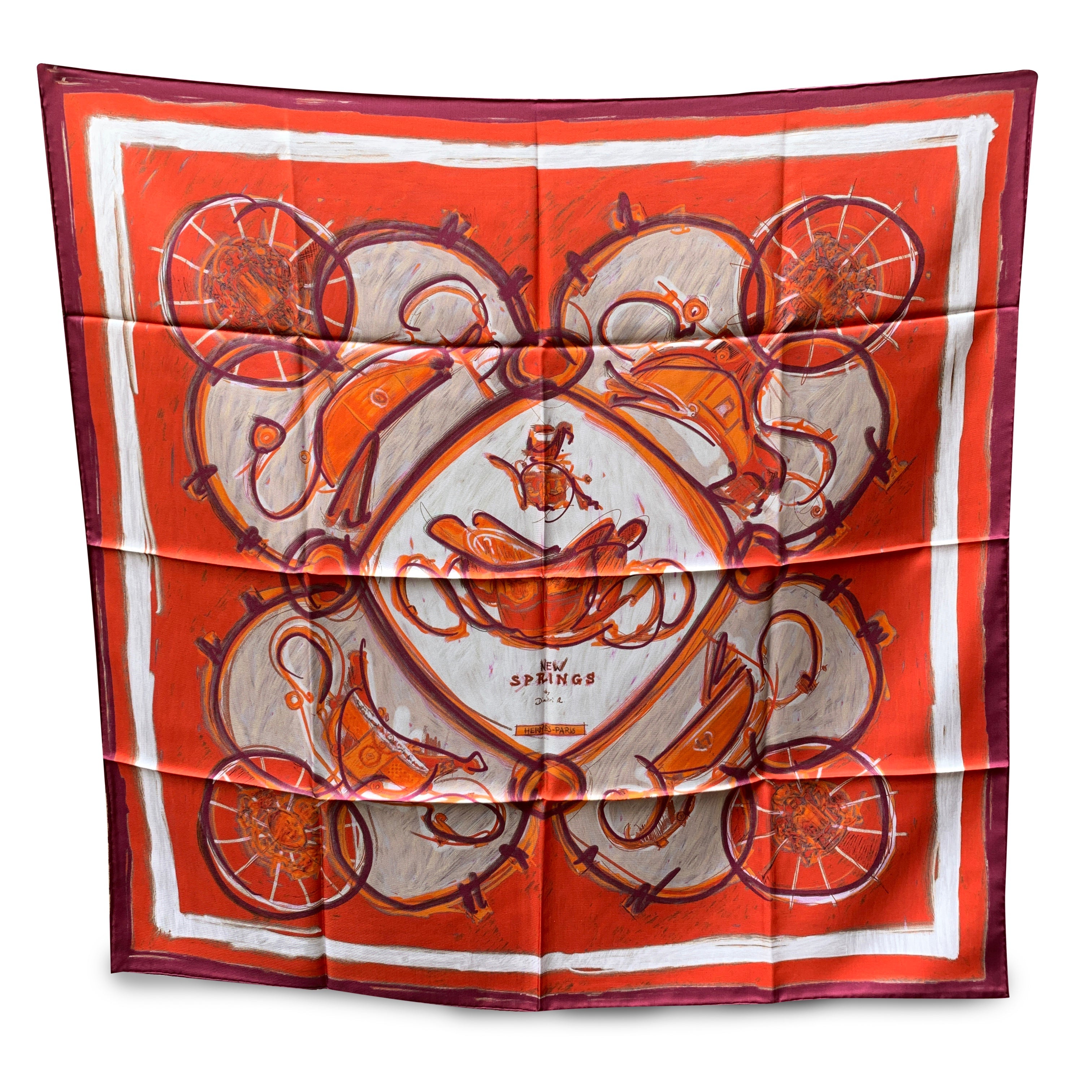 HERMES Scarves Carre 90