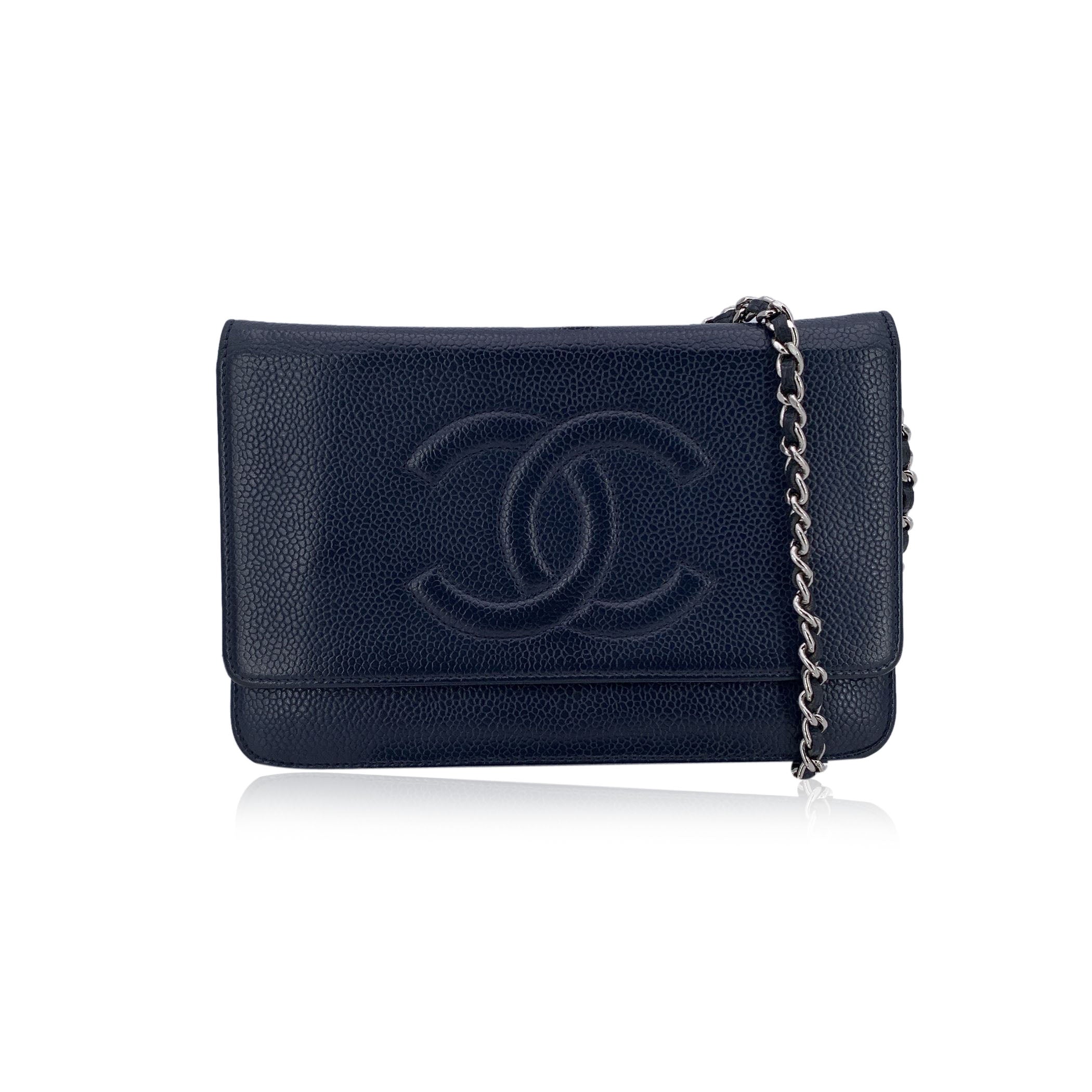 CHANEL Clutches Wallet On Chain Double C