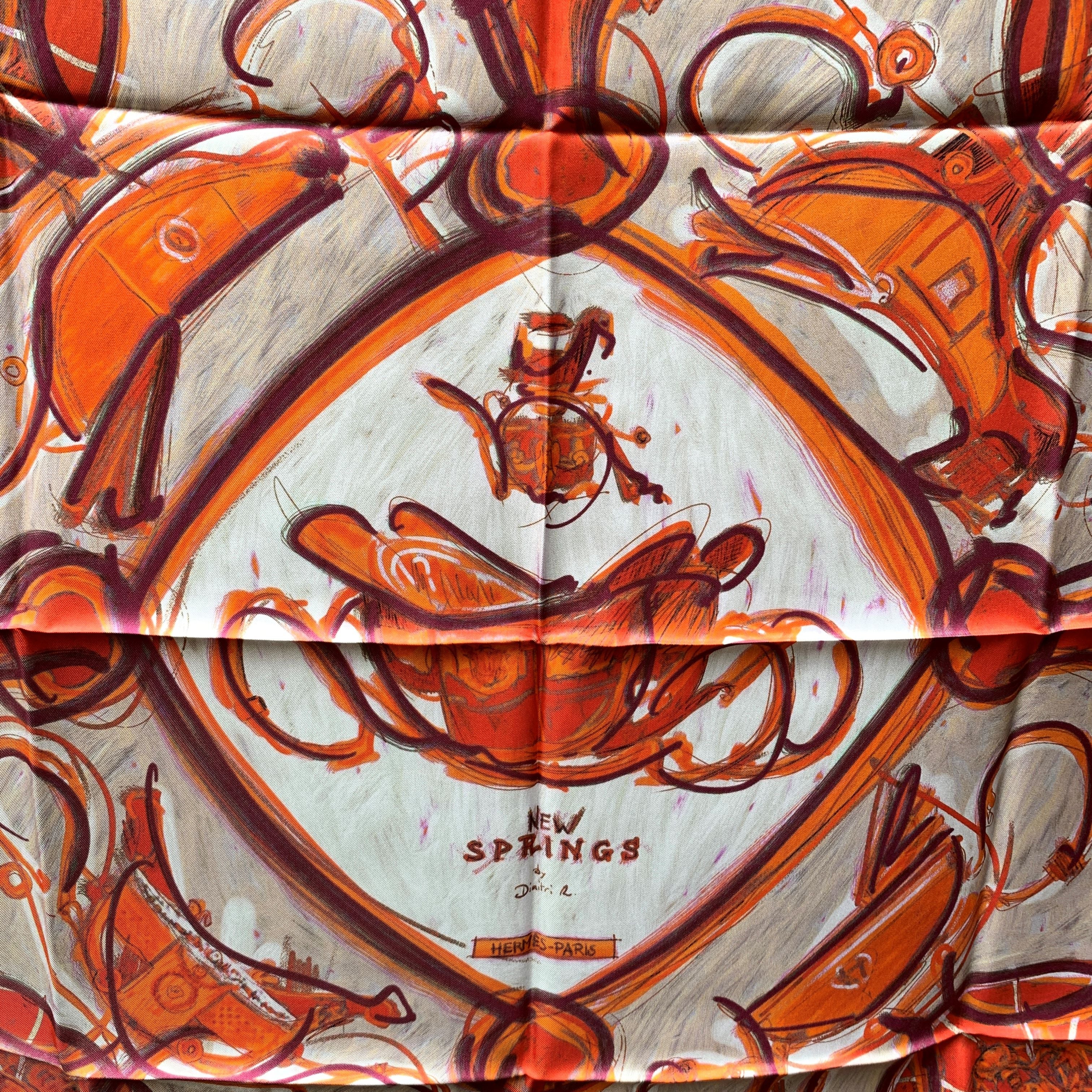 HERMES Scarves Carre 90