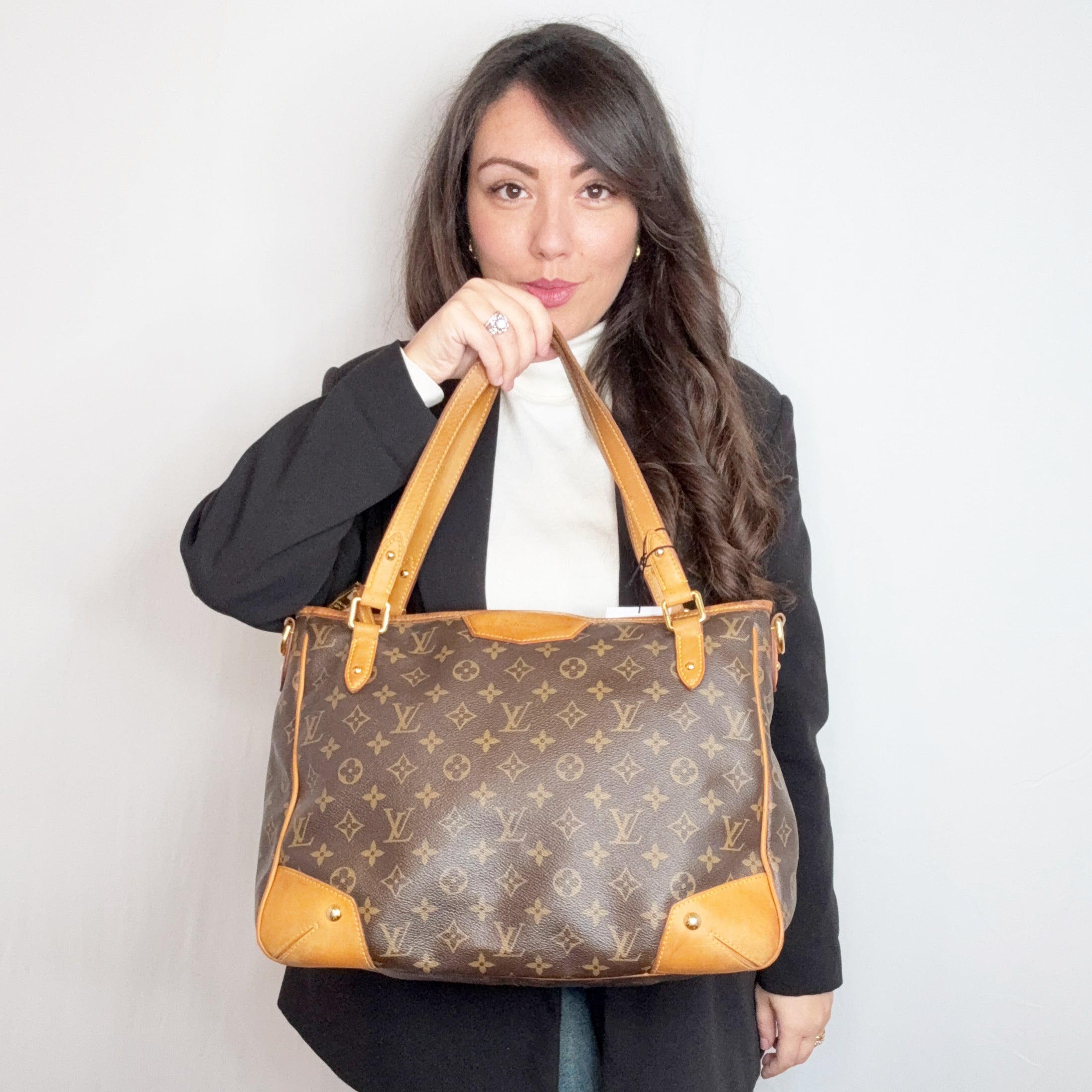 Louis Vuitton Monogram Canvas Estrela MM Tote Shoulder Bag